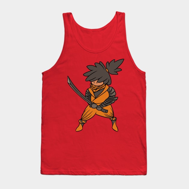 Samurai with Katana Alt Version - Sekiro Shadows Die Twice Tank Top by JonGrin